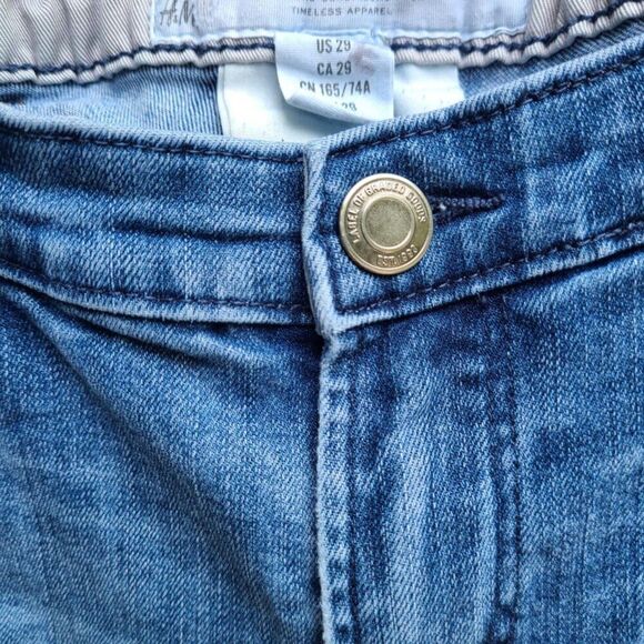 H&M LOGG Jeans size 29 - Picture 3 of 9